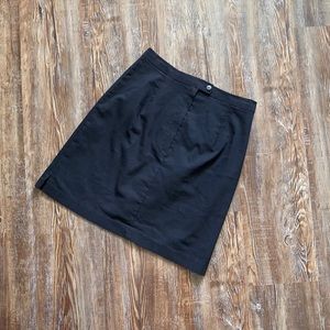 Mainframe Black Career Mini Skirt